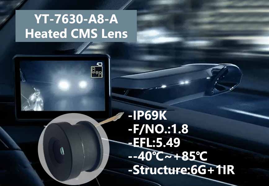 Innovation Breakthrough! Wintop Launches Heated CMS Optical Lens YT-7630-A8-A, Redefining the Optical Vision Standard
