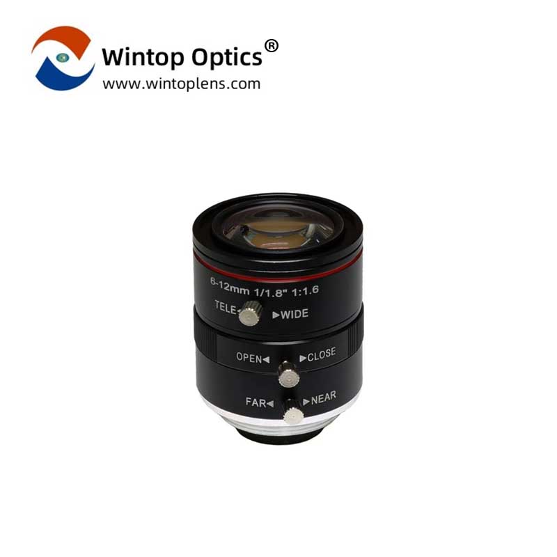 1/1.8" 6-12mm Focal Length high performance industrial security camera lens YT-4872 - WINTOP OPTICS
