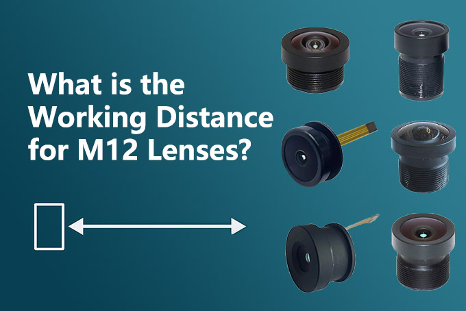 What is the Working Distance for M12 Lenses?