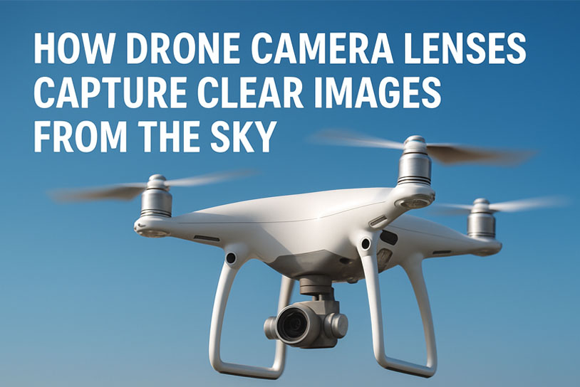 How Drone Camera Lenses Capture Clear Images from the Sky