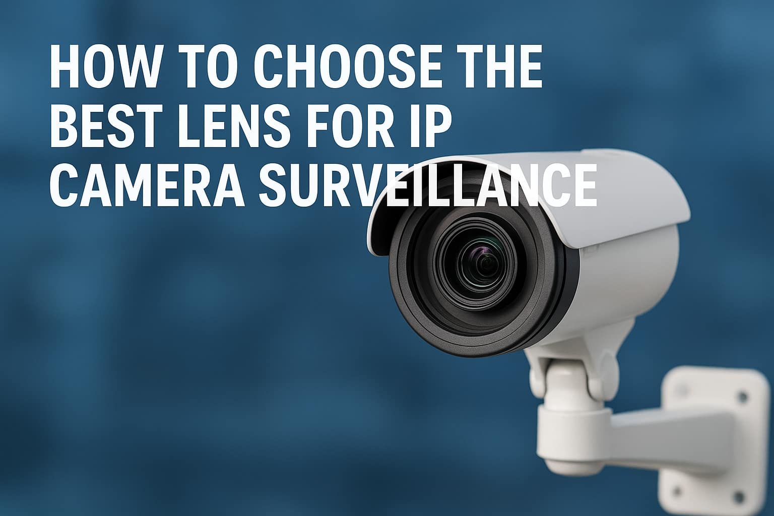 How to Choose the Best Lens for IP Camera Surveillance