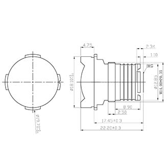 Infrared lens