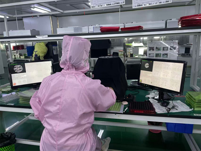 M12 board lens MTF testing